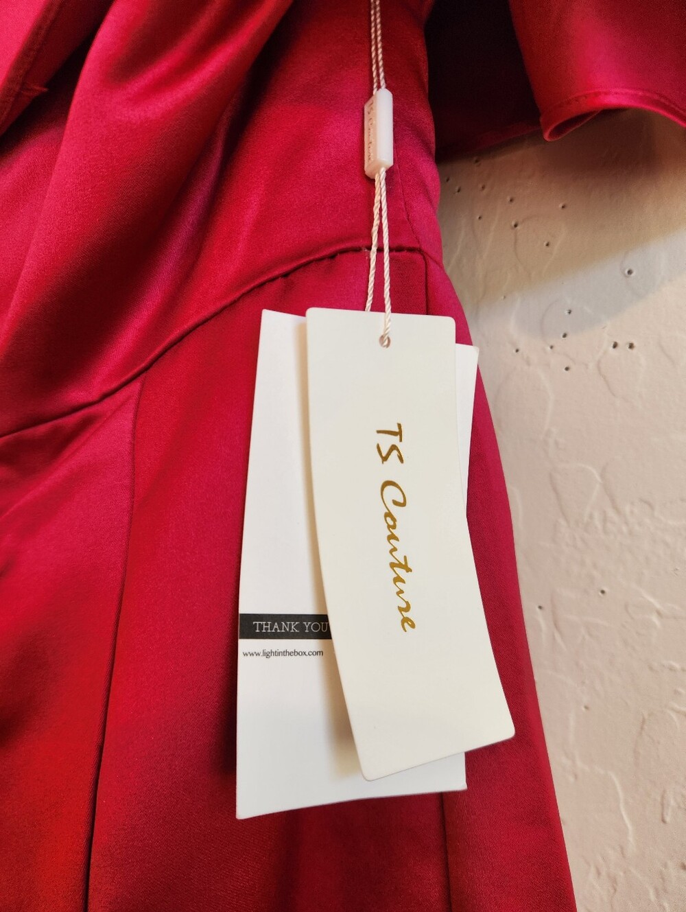 Fuchsia One-Shoulder Ruffle Mermaid Gown - Picture 7 of 10
